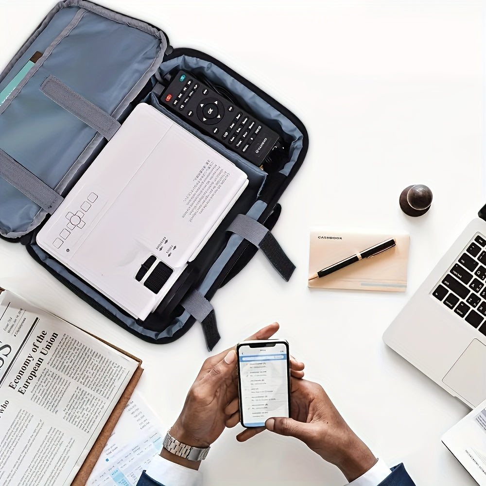 1080P 4K Portable Projector - WiFi 5G Home Theater