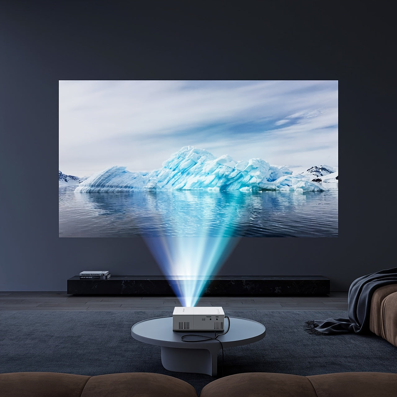 Mini HD Projector 3D Ready - LCD Portable Home Theater & Outdoor