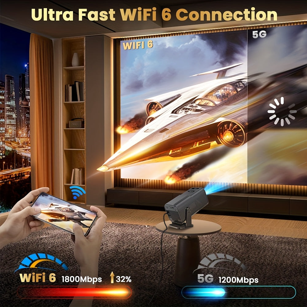 AMOVFILM igente PortProyector Intelátil 4K