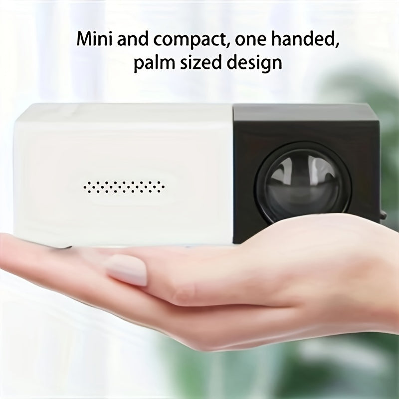 Portable HD Mini Projector 1080P - 210" Screen Built-in Speakers