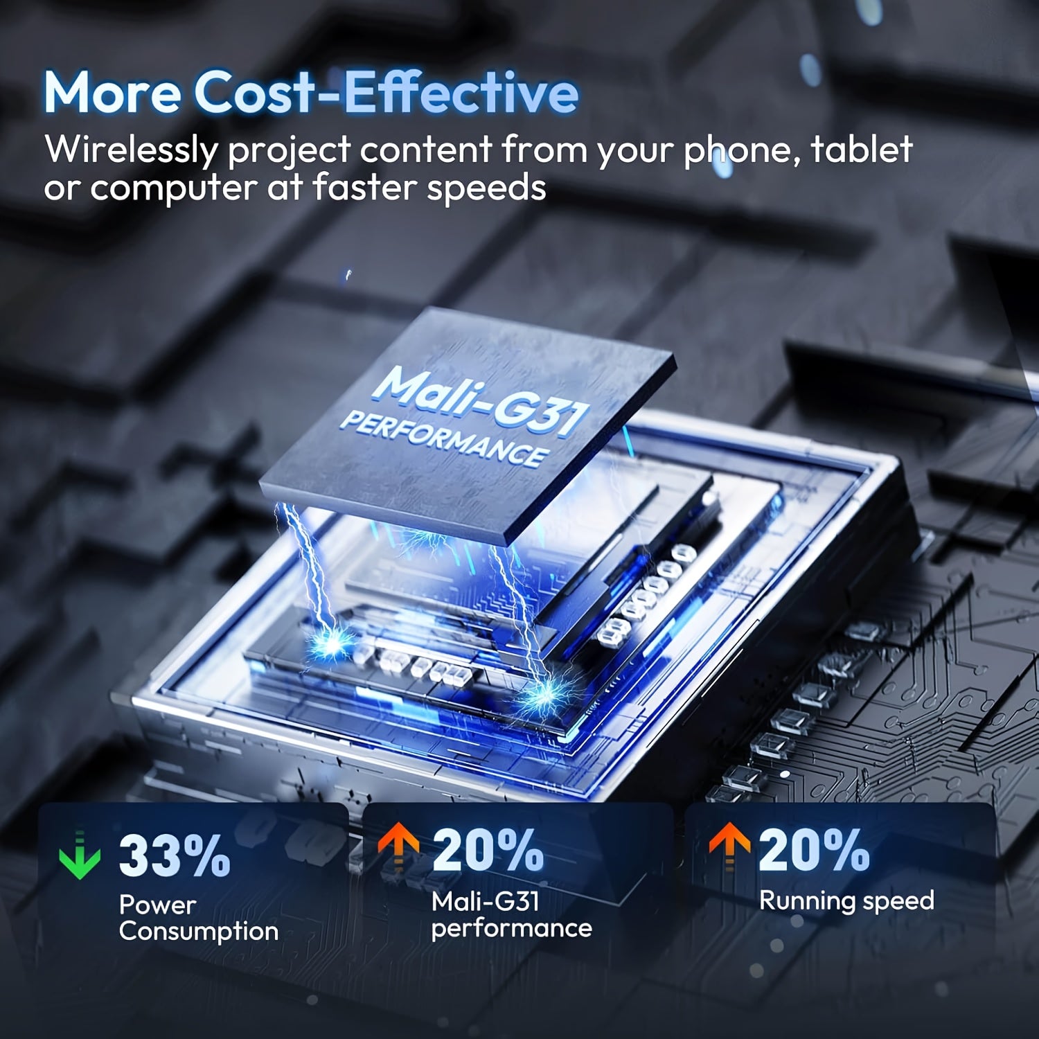 AMOVFILM igente PortProyector Intelátil 4K